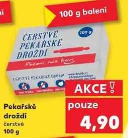 Kaufland Pekařské droždí čerstvé nabídka