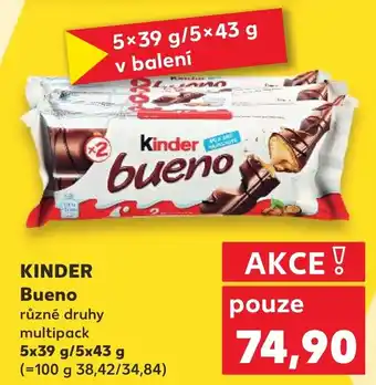 Kaufland KINDER Bueno nabídka