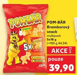 Kaufland POM-BÄR Bramborový snack multipack nabídka