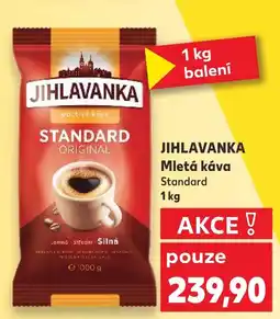 Kaufland JIHLAVANKA Mletá káva Standard nabídka