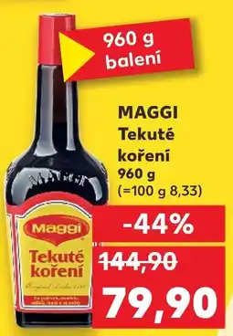 Kaufland MAGGI Tekuté koření nabídka