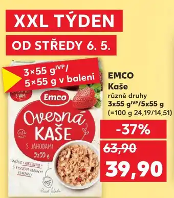 Kaufland EMCO Kaše nabídka