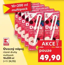 Kaufland Ovocný nápoj nabídka