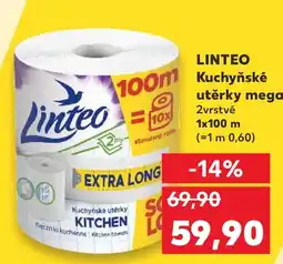 Kaufland LINTEO Kuchyňské utěrky mega 2vrstvé nabídka