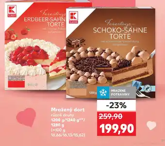 Kaufland Mražený dort nabídka