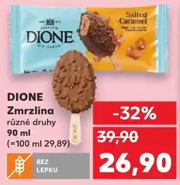 Kaufland DIONE Zmrzlina nabídka