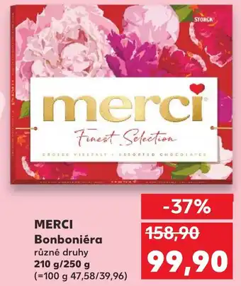 Kaufland MERCI Bonboniéra nabídka