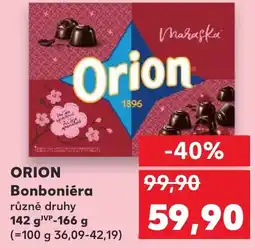 Kaufland ORION Bonboniéra nabídka