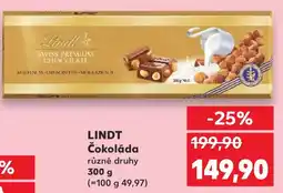 Kaufland LINDT Čokoláda nabídka
