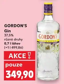 Kaufland GORDON'S Gin nabídka