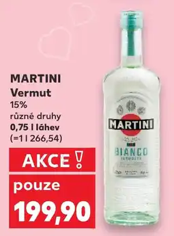 Kaufland MARTINI Vermut nabídka