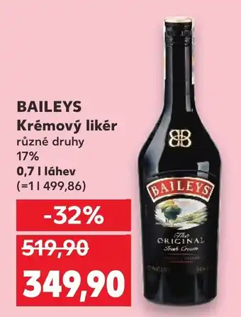 Kaufland BAILEYS Krémový likér nabídka