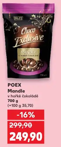Kaufland POEX Mandle nabídka