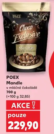 Kaufland POEX Mandle nabídka