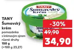 Kaufland TANY Sumavský krém nabídka
