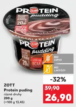 Kaufland ZOTT Protein puding nabídka