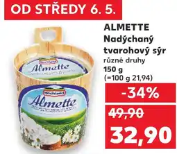 Kaufland ALMETTE Nadýchaný tvarohový sýr nabídka