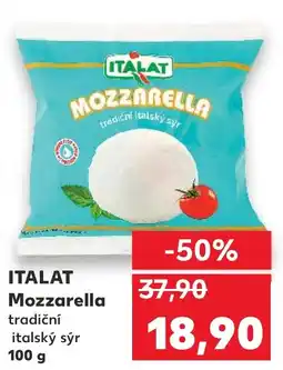 Kaufland ITALAT Mozzarella nabídka