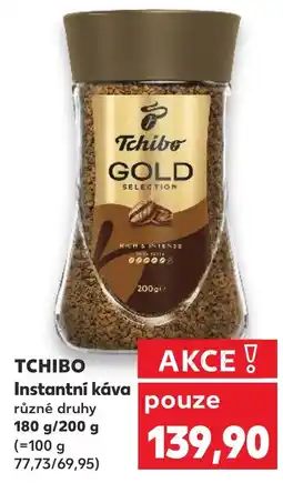 Kaufland TCHIBO Instantní káva nabídka