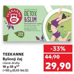 Kaufland TEEKANNE Bylinný čaj nabídka