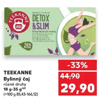 Kaufland TEEKANNE Bylinný čaj nabídka