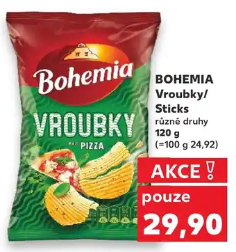 Kaufland BOHEMIA Vroubky/ Sticks nabídka