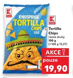 Kaufland Tortilla Chips nabídka