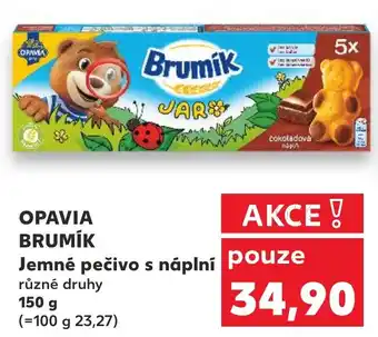 Kaufland OPAVIA BRUMÍK Jemné pečivo s náplní nabídka
