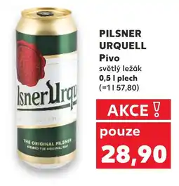 Kaufland PILSNER URQUELL Pivo nabídka