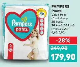 Kaufland PAMPERS Pants nabídka