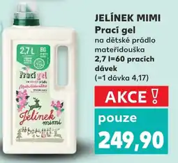 Kaufland JELÍNEK Mimi Prací gel nabídka