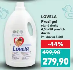 Kaufland LOVELA Prací gel nabídka