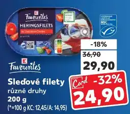 Kaufland Sledové filety nabídka