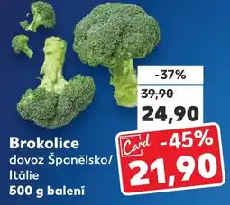 Kaufland Brokolice nabídka