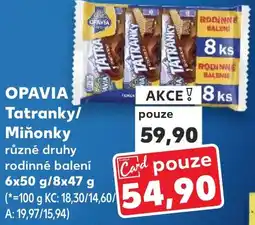 Kaufland OPAVIA Tatranky/ Miňonky nabídka