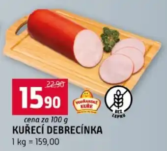 Terno Kuřecí debrecínka nabídka