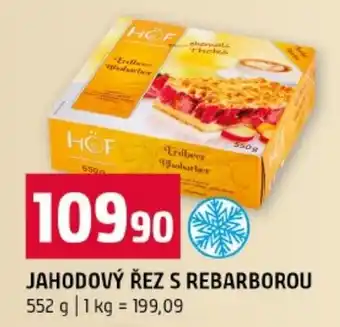 Terno Jahodový řez s rebarborou nabídka