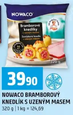 Terno Nowaco bramborový knedlík s uzeným masem nabídka