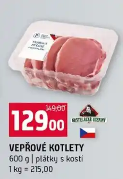 Terno Vepřové kotlety nabídka