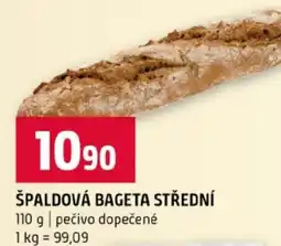 Terno Špaldová bageta střední nabídka