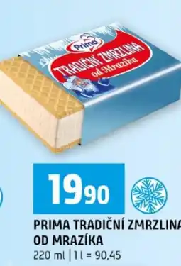 Terno Prima tradiční zmrzlina od mrazíka nabídka