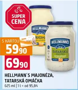 Terno Hellmann's majonéza, tatarská omáčka nabídka