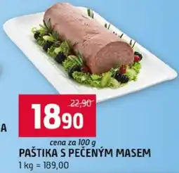 Terno Paštika s pečeným masem nabídka