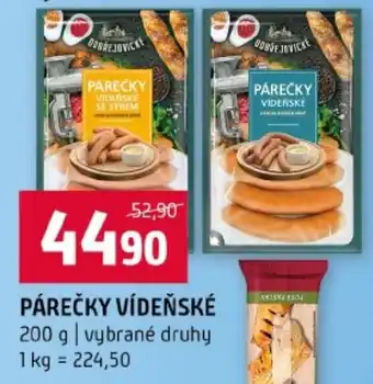 Terno Párečky vídeňské nabídka
