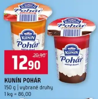 Terno Kunín pohár nabídka