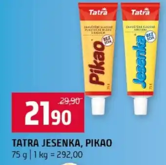 Terno Tatra jesenka, pikao nabídka