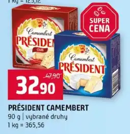 Terno Président camembert nabídka