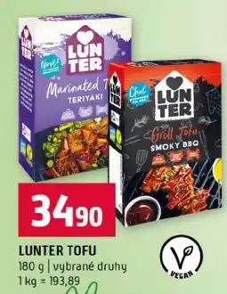 Terno Lunter tofu nabídka