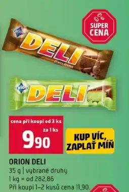 Terno Orion deli nabídka