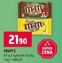 Terno M&M'S nabídka